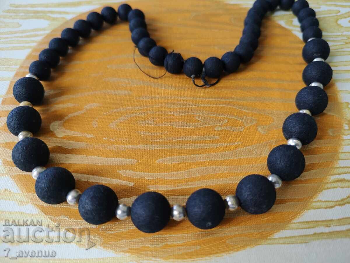 Necklace, lava stones 70s - 80s, 04/08/2025 with price 99.00 BGN | € 50.62