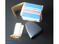 Calculator retro rusesc auto km litri cutie