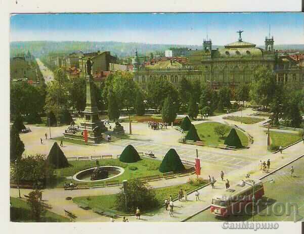 Cartolină Bulgaria Ruse Centrul 1*