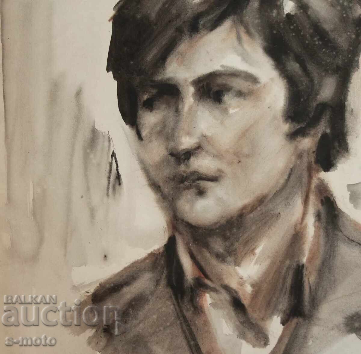 Παράδοση Ακουαρέλα πορτρέτο