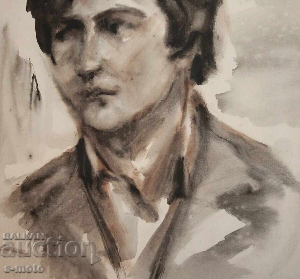 Ακουαρέλα πορτρέτο - 5