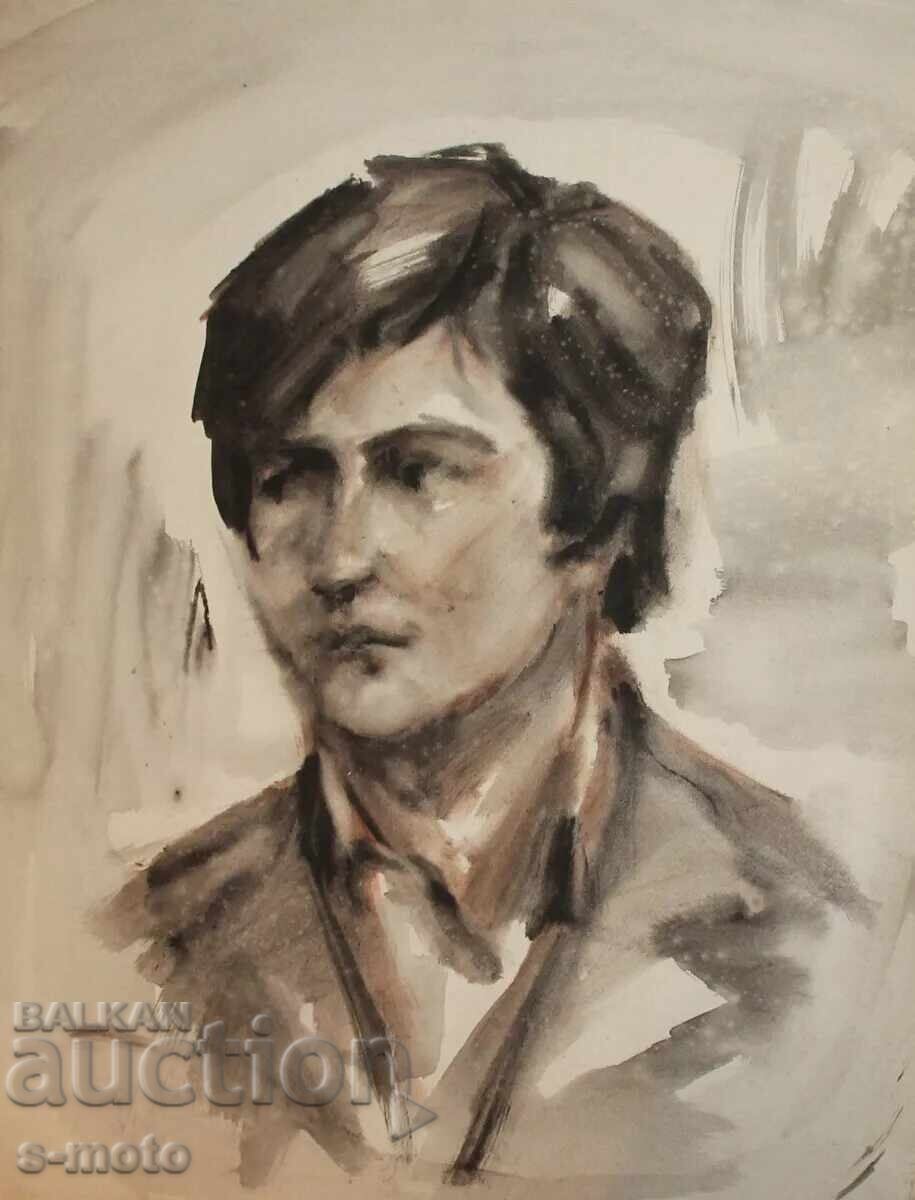 Ακουαρέλα πορτρέτο