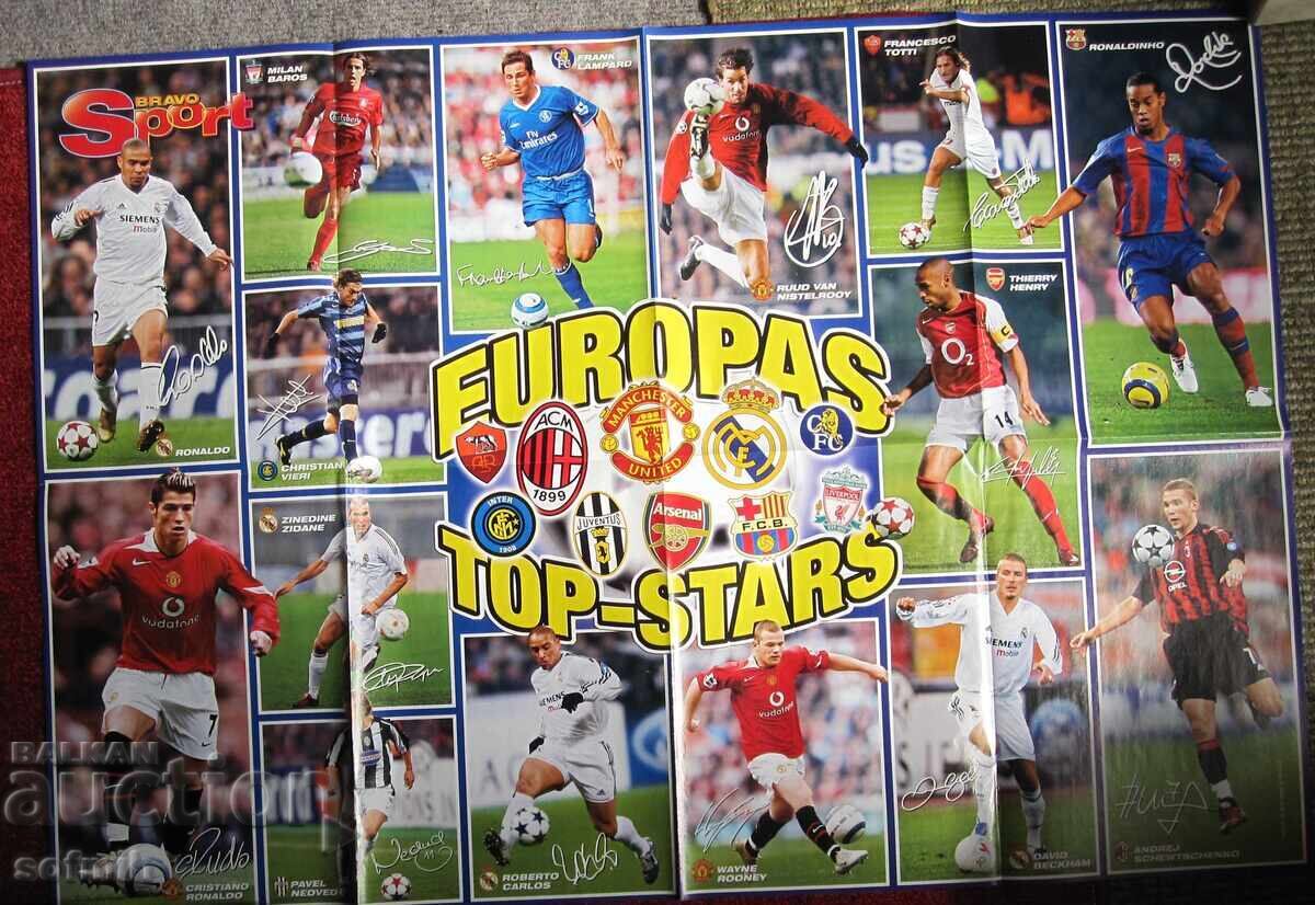 Football poster large Football poster large