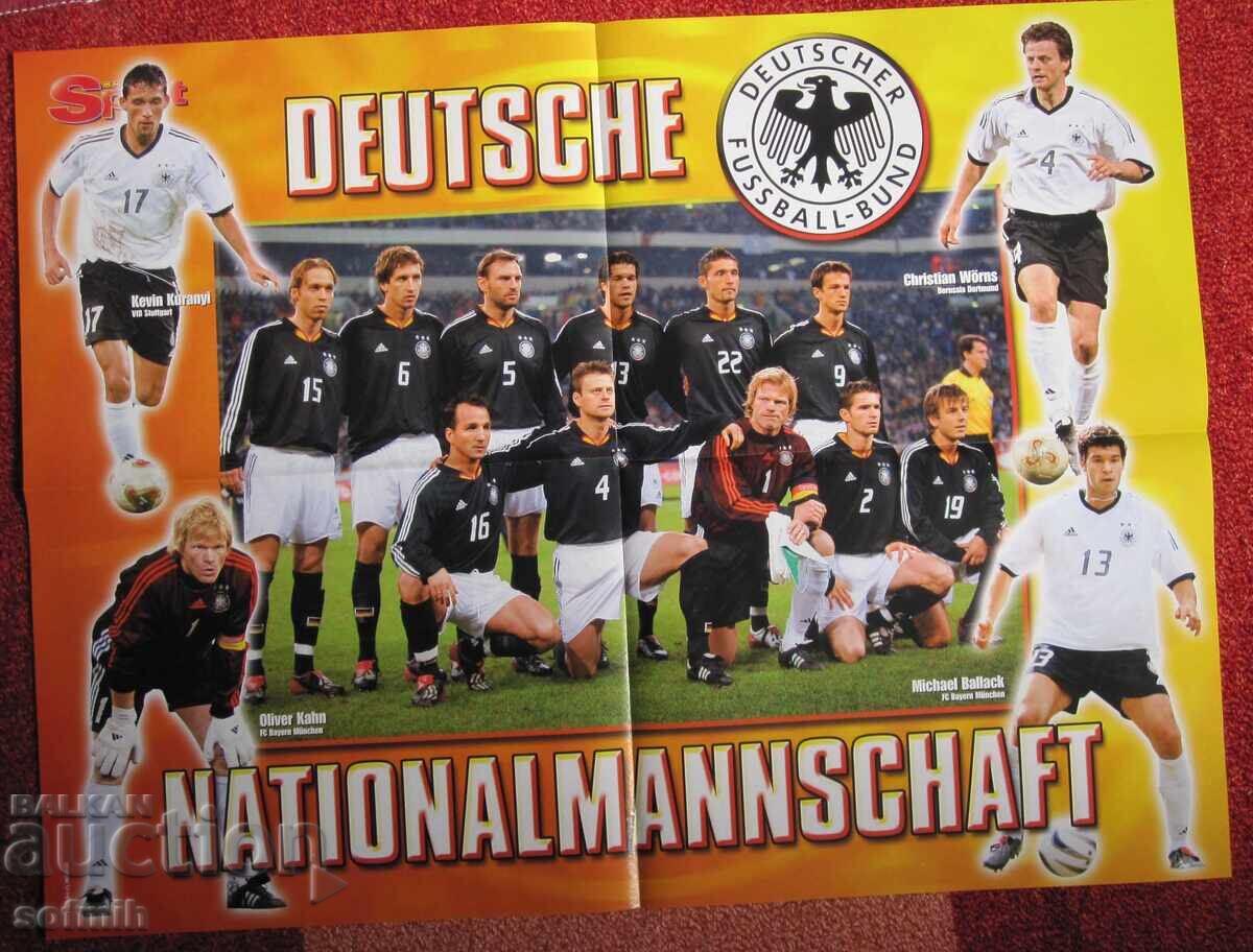 Football Poster for Germany