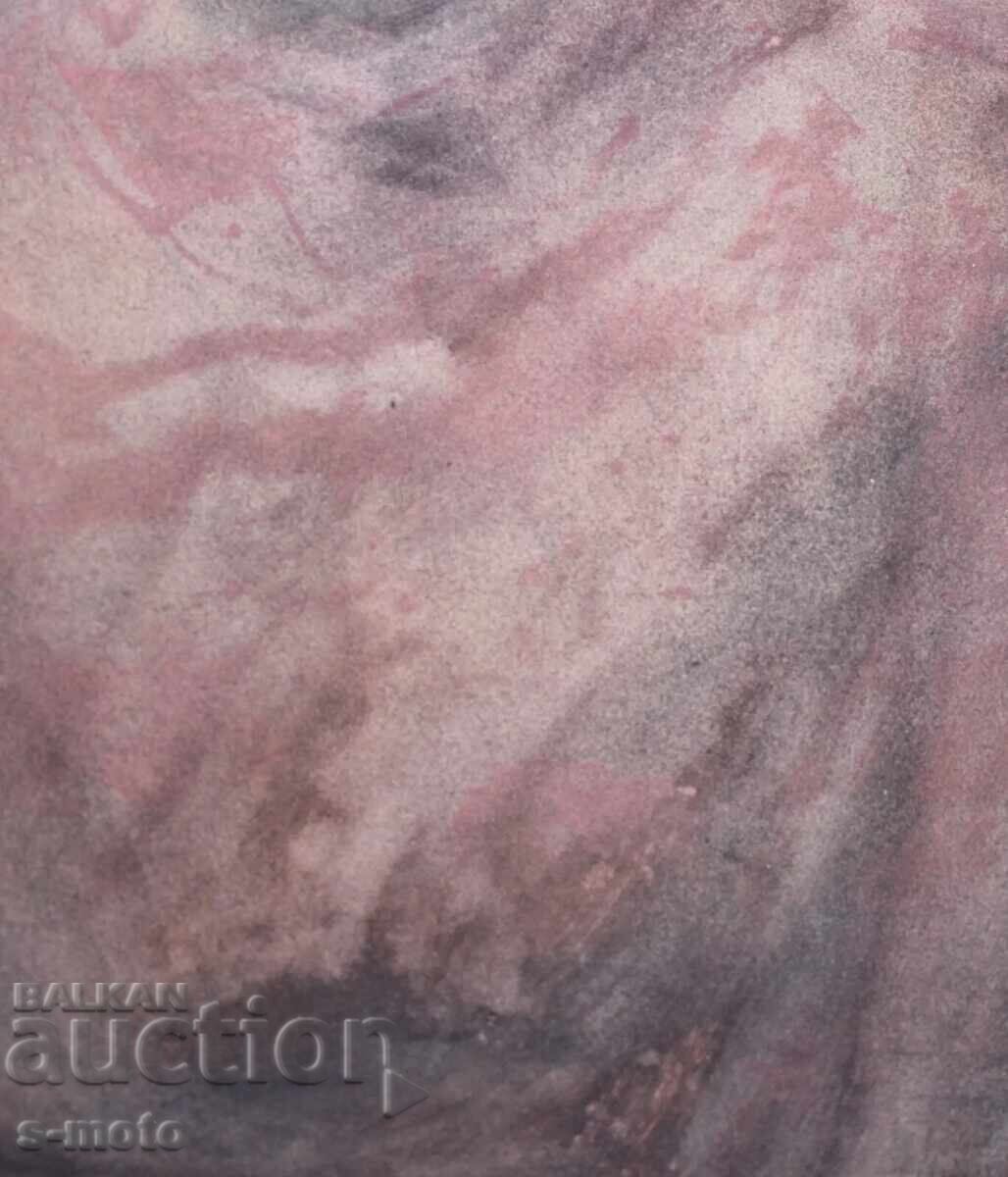 Tablou acuarelă portret masculin - 7