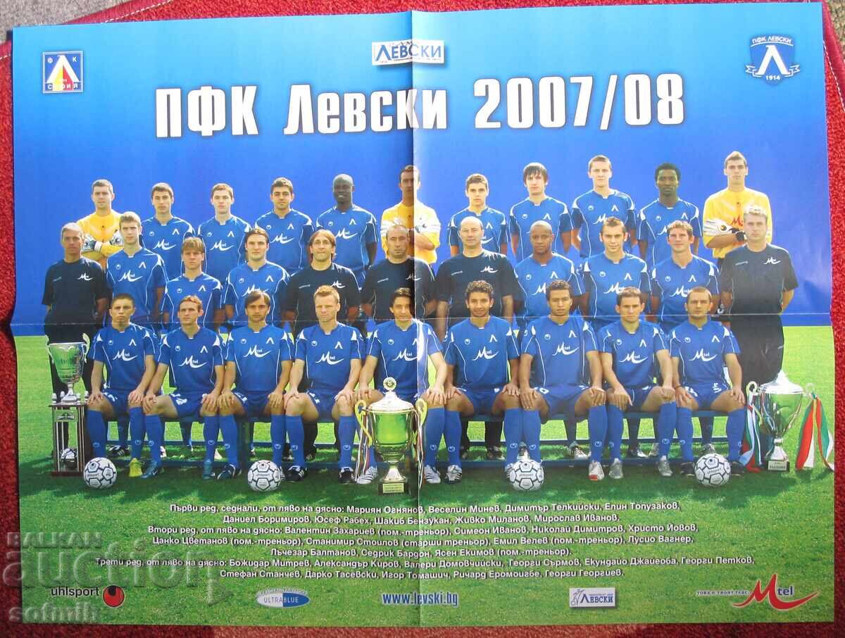 Football Poster Levski