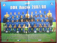Afiș poster fotbal Levski