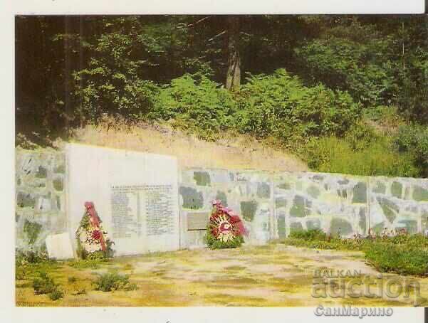 Картичка  България  Пловдив Парк Родопи Паметник 1*