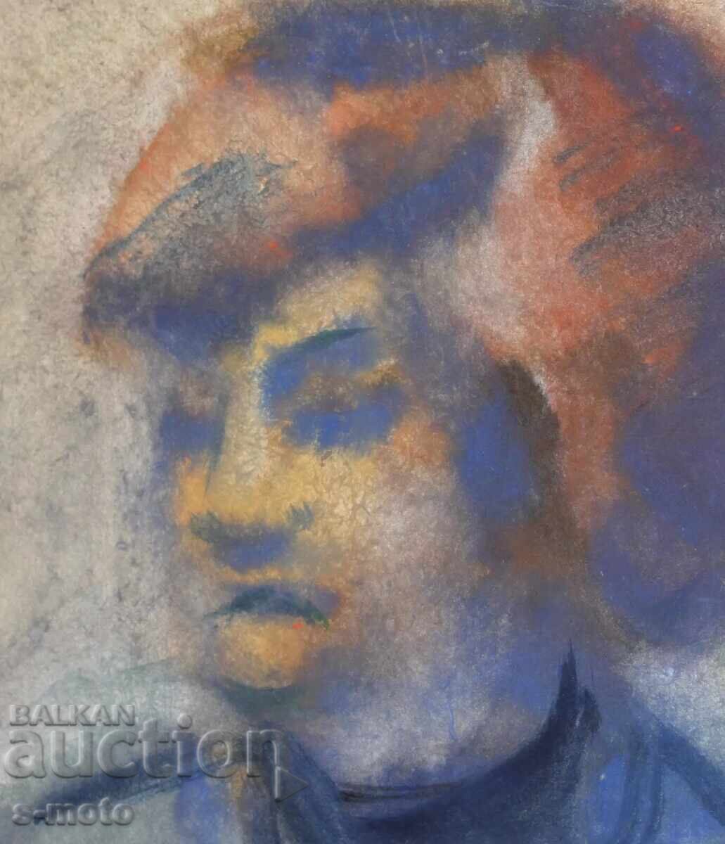 Delivery of Watercolor painting portrait of a woman Delivery of Watercolor painting portrait of a woman