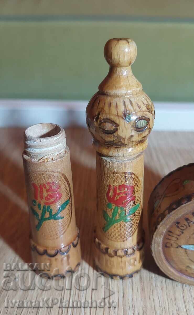 Souvenirs wooden amulets retro 4 pieces for collectors - 5 Souvenirs wooden amulets retro 4 pieces for collectors - 5