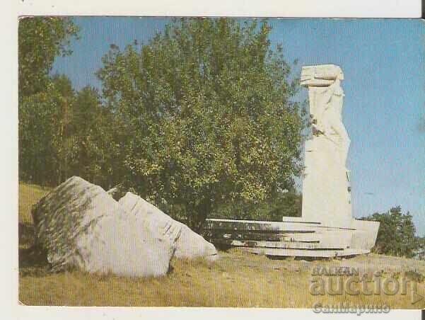 Картичка  България  Пловдив Парк Родопи Паметник 2*