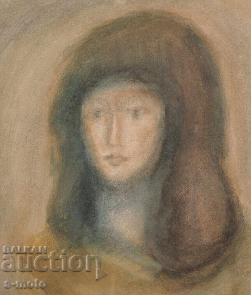 Watercolor painting portrait of a girl - 7