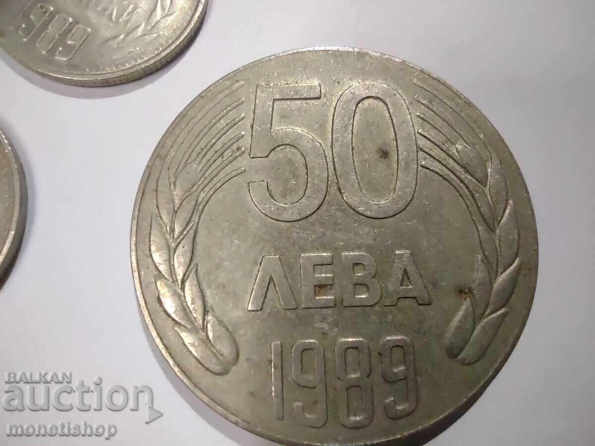 Auction Lot of coins from 1989 Auction Lot of coins from 1989