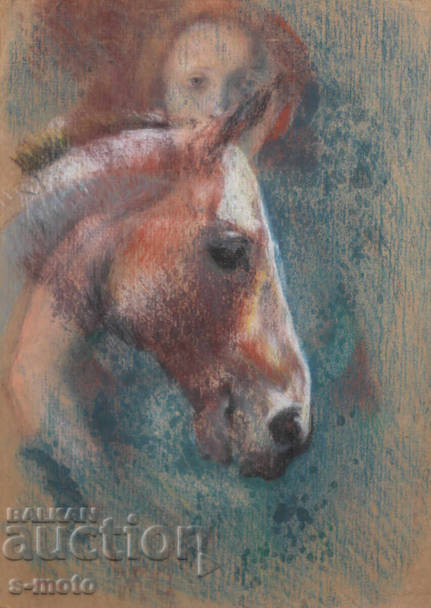 Δημοπρασία Πορτρέτο με παστέλ (Kαρtina)