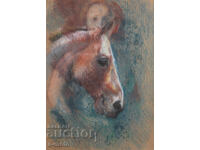 Pastel Portrait Painting