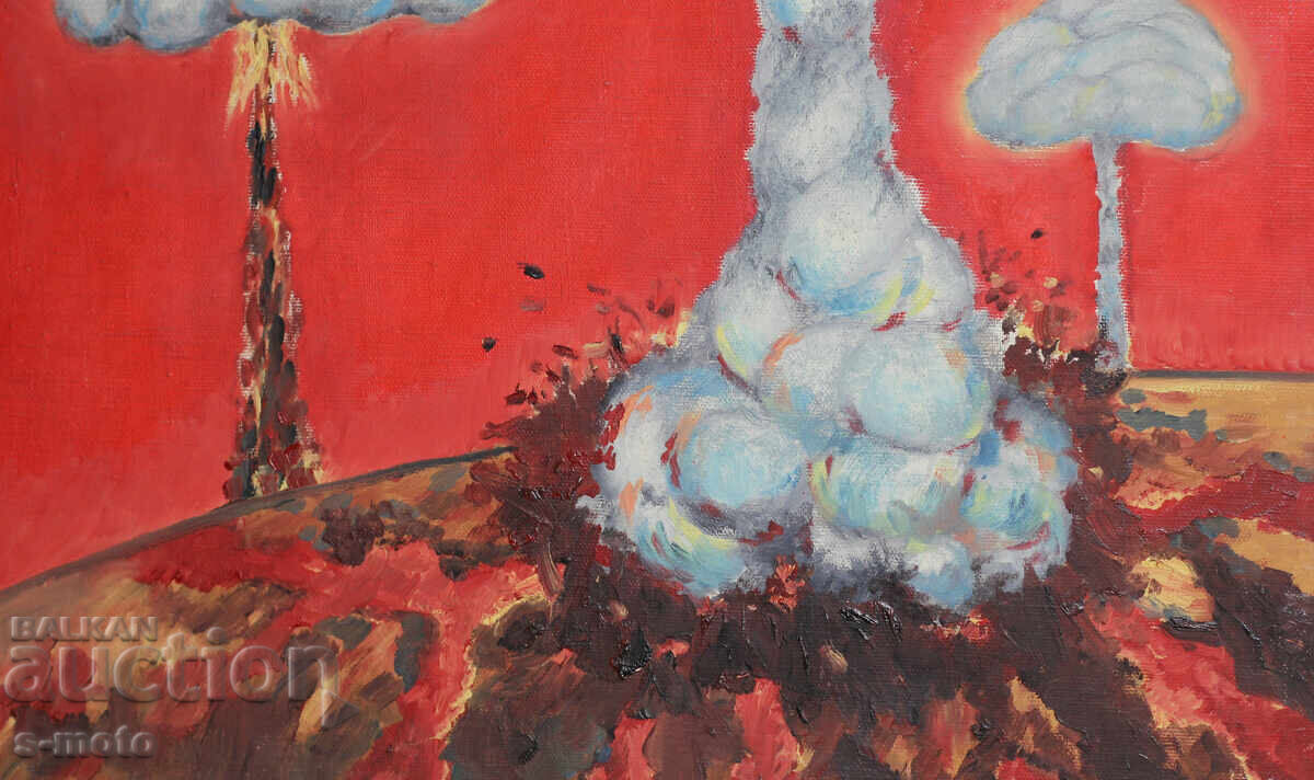 Έργο ζωγραφικής με λάδι, σοσιαλιστικός ρεαλισμός - 6