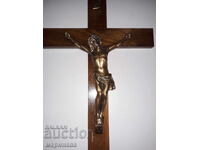 WALL CROSS. WOOD, PLASTIC