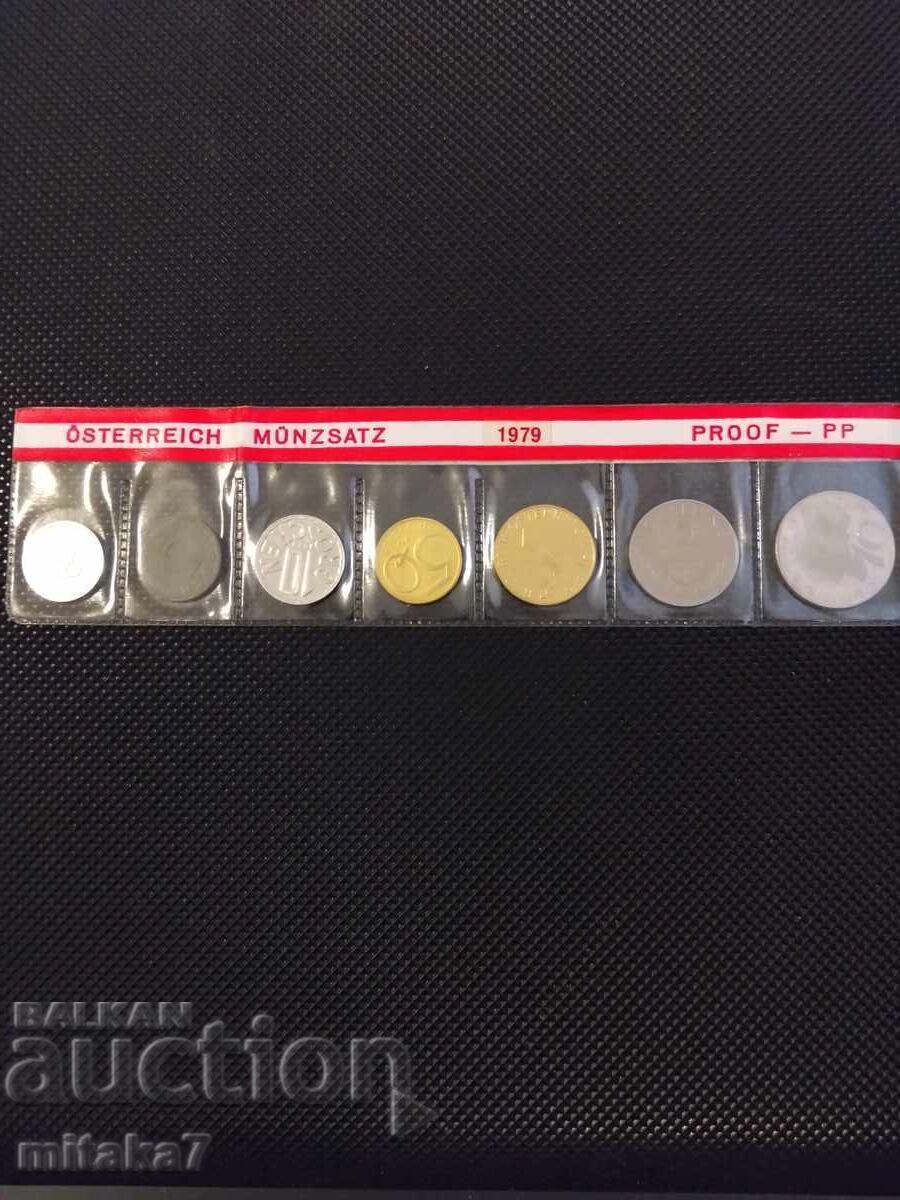Set of coins 1979, Austria