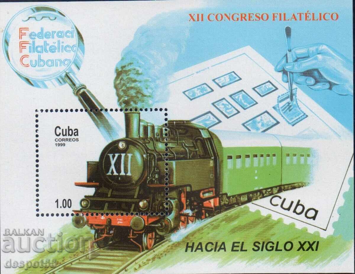 1999. Куба. Конгрес на кубинската филателна федерация. Блок. 1999. Куба. Конгрес на кубинската филателна федерация. Блок.