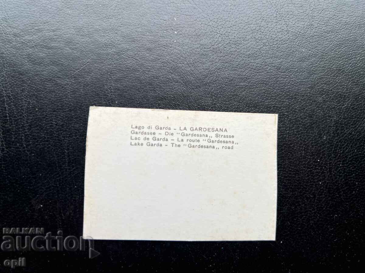 Small Old Postcard - Italy - Lake Garda with price 0.20 BGN | € 0.10