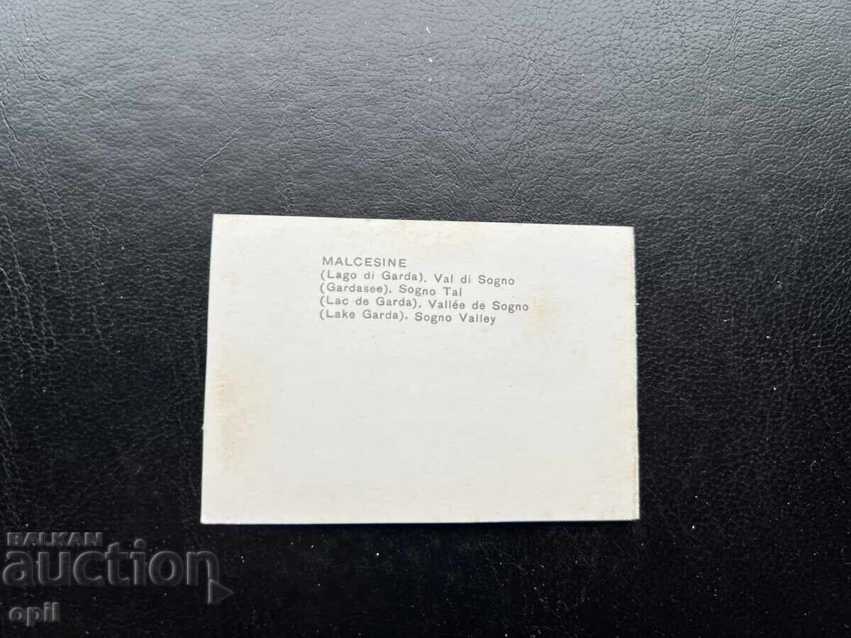 Small Old Postcard - Italy - Malcesine with price 0.20 BGN | € 0.10