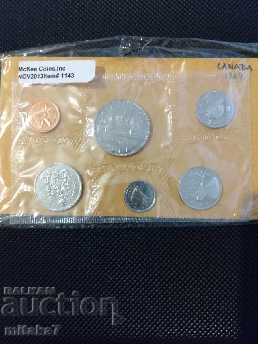 Set monede Canada, anul 1969