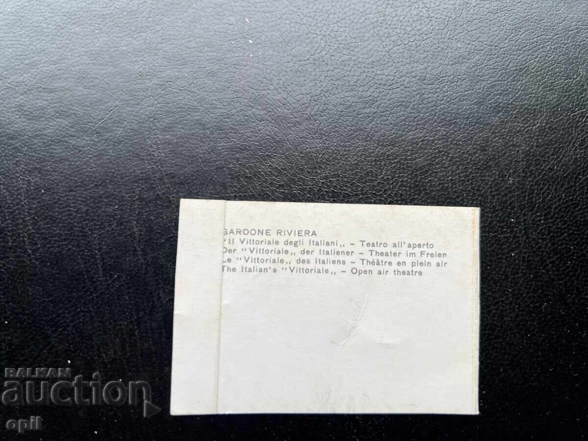 Small Old Postcard - Italy - Gardone Riviera with price 0.20 BGN | € 0.10