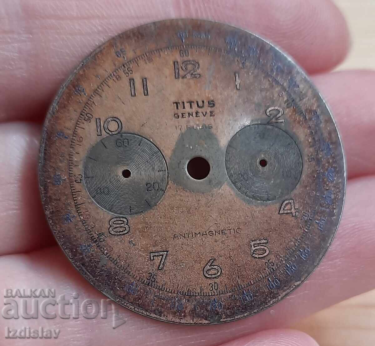 Watch Dial for Titus Geneve Swiss Watch Dial for Titus Geneve Swiss
