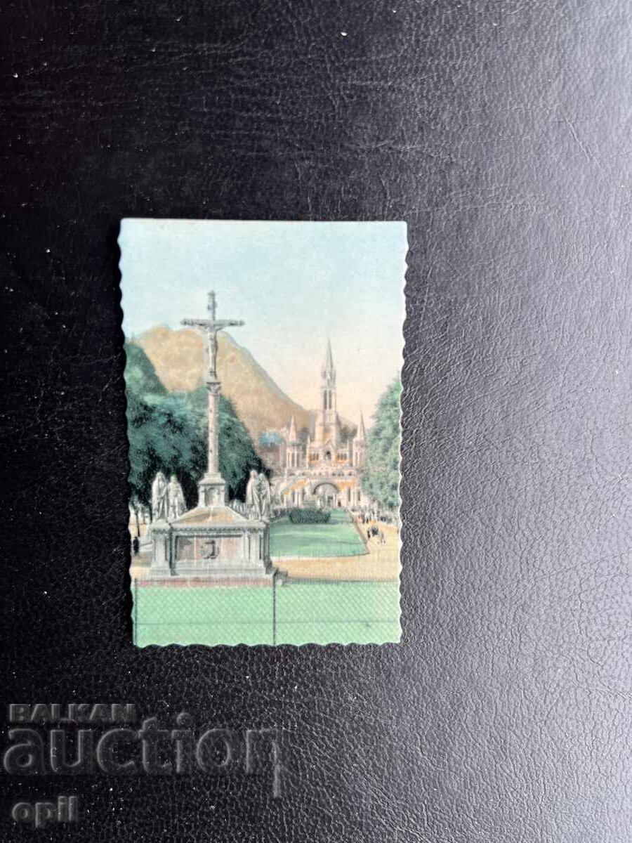 Small Old Postcard - France - Lourdes