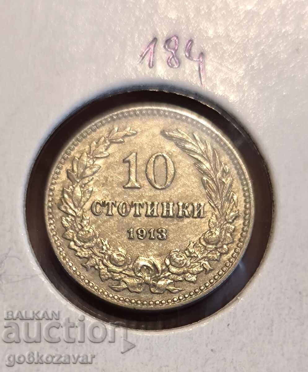Bulgaria 10 cenți 1913 Bulgaria 10 cenți 1913