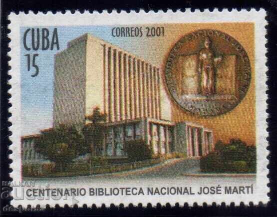 2001. Cuba. 100 years. On the José Martí National Library