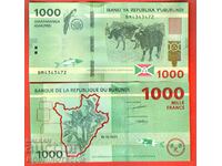BURUNDI BURUNDI 1000 1 000 Franci emisie 2023 NOUĂ UNC