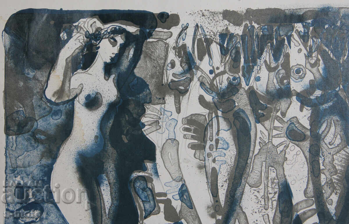 Παράδοση Ηλία Γκοσέφ γραφικά λιθογραφία φιγούρες