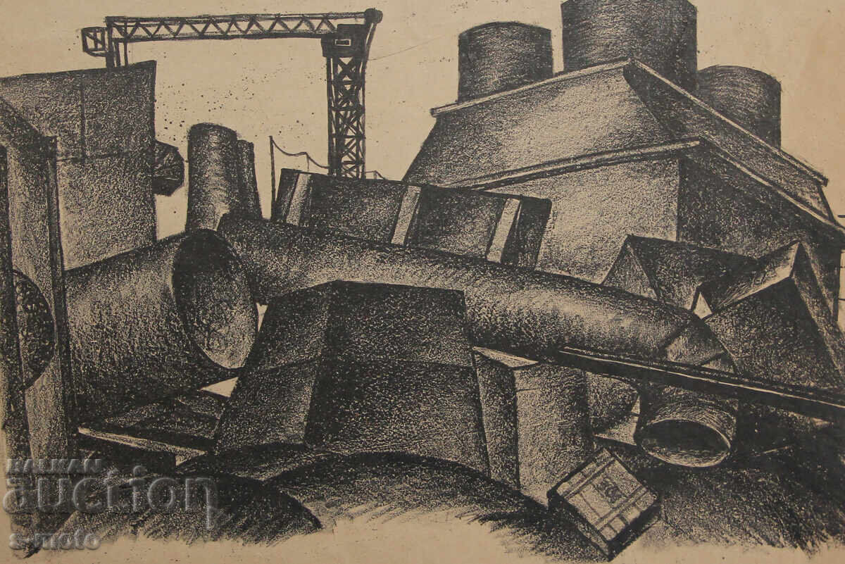 Old Graphic, Cubism, Combine Old Graphic, Cubism, Combine