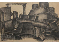 Old Graphic, Cubism, Combine