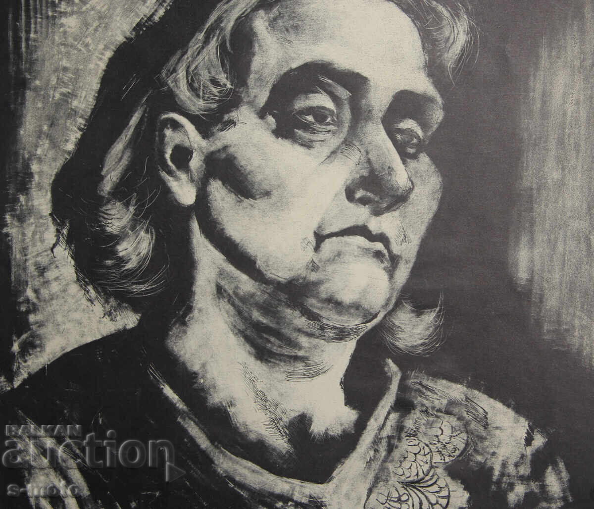 Παλιά γραφικά, μικτές τεχνικές πορτρέτο - 6