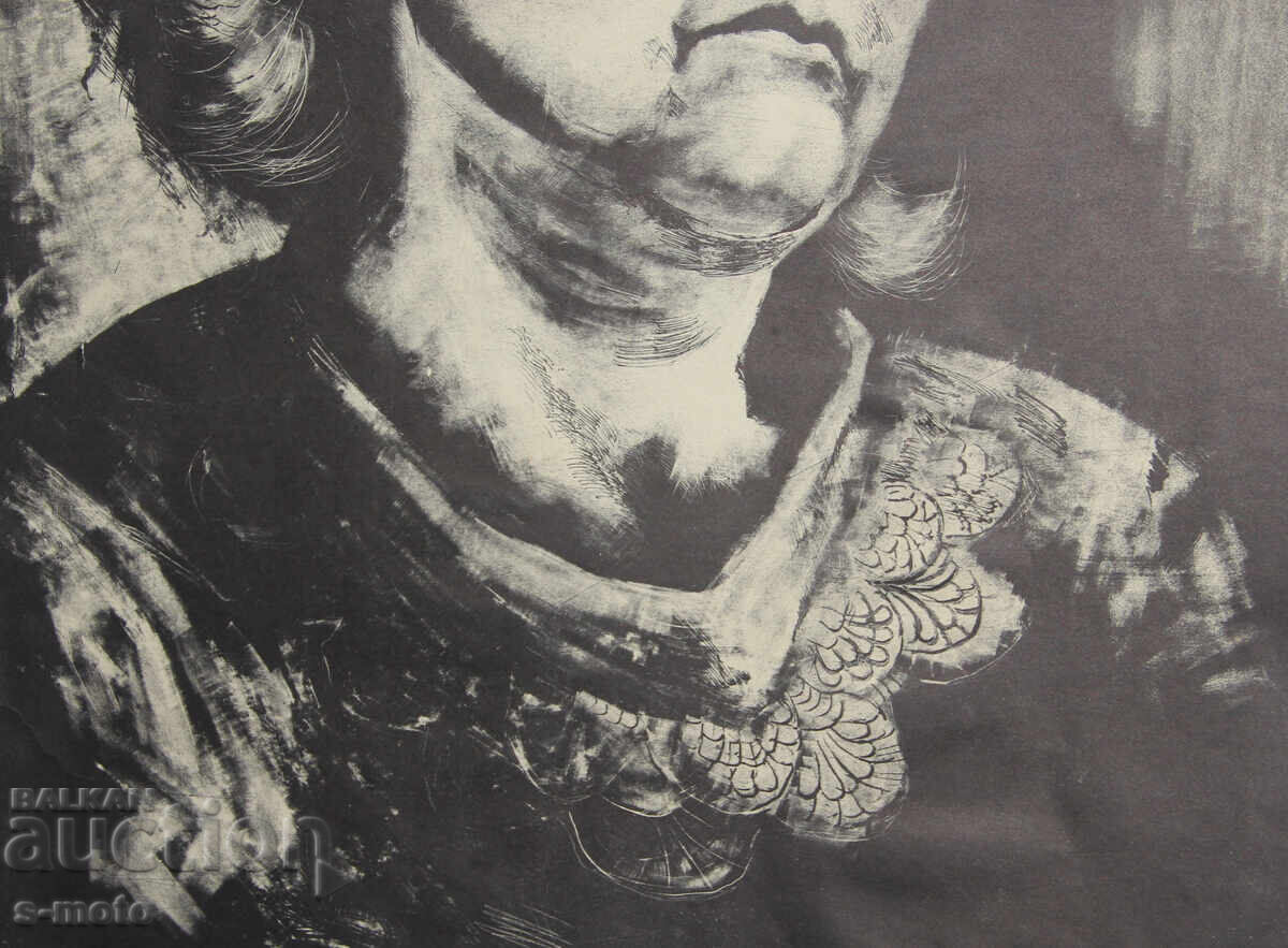 Παλιά γραφικά, μικτές τεχνικές πορτρέτο - 7