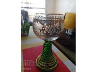 Ceașcă publicitară Bohemia 30 cm, Aurită