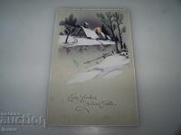 Frumoasă felicitare de Anul Nou austriacă veche, din 1913