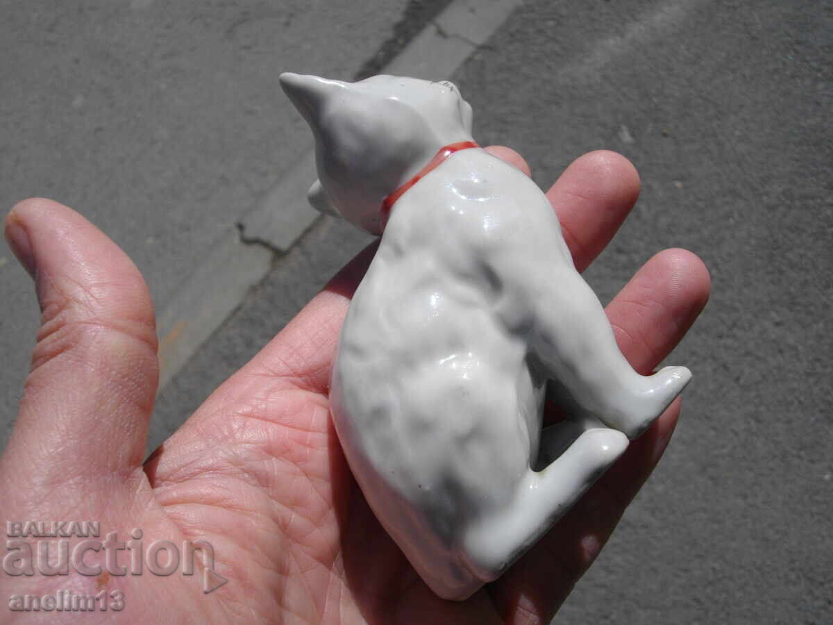 PORȚELAN BULGĂRESC VECHI STAR PISICĂ PISICĂ - 6