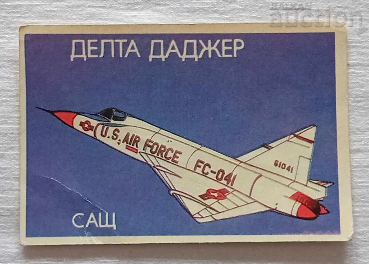 DELTA DODGER AIRCRAFT USA CALENDAR 1990 DELTA DODGER AIRCRAFT USA CALENDAR 1990