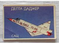 DELTA DODGER AIRCRAFT SUA CALENDAR 1990