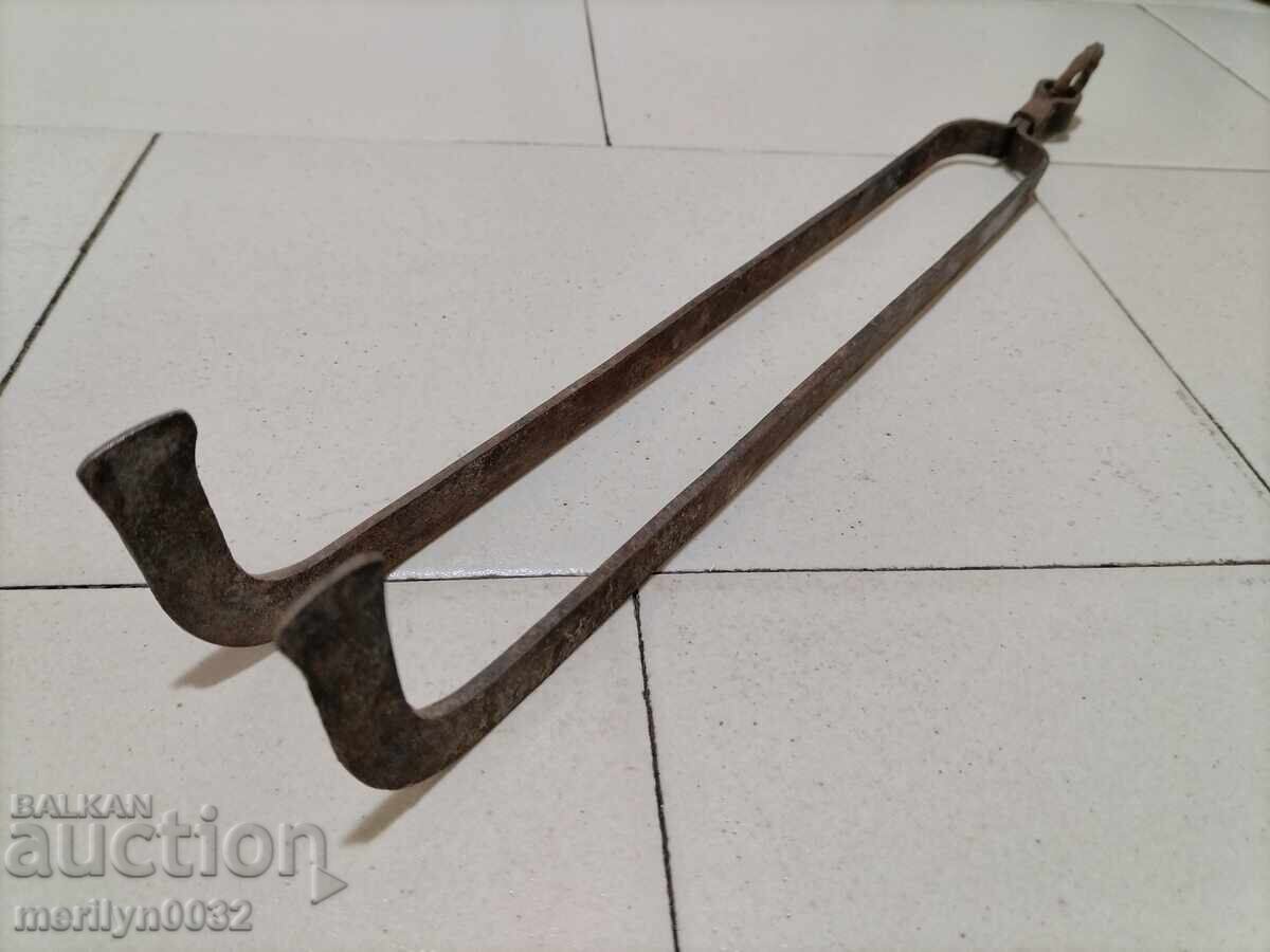 Old dilaf, tongs, wrought iron for oven with price 34.00 BGN | € 17.38