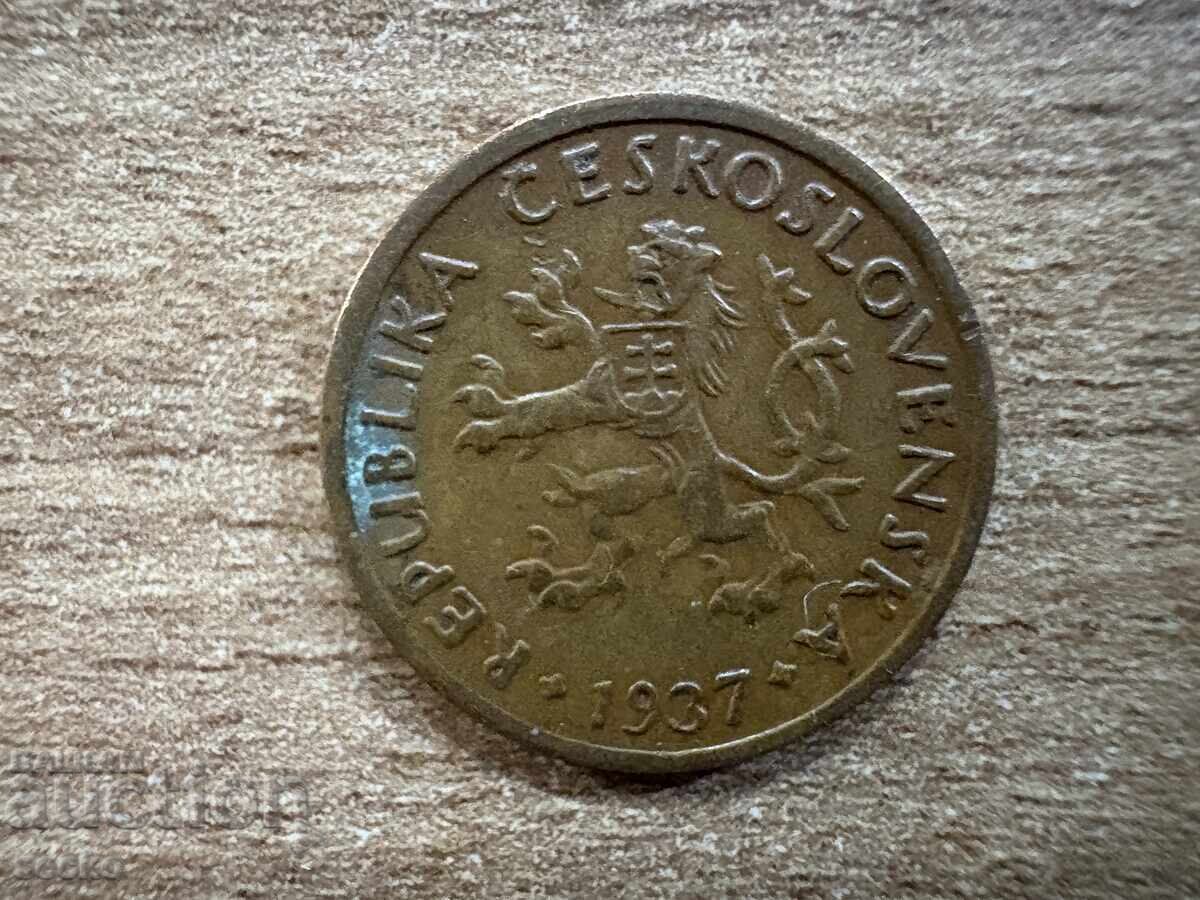 Τσεχοσλοβακία - 10 χέλερ (1937) με τιμή 0.95 BGN | € 0.49 Τσεχοσλοβακία - 10 χέλερ (1937) με τιμή 0.95 BGN | € 0.49