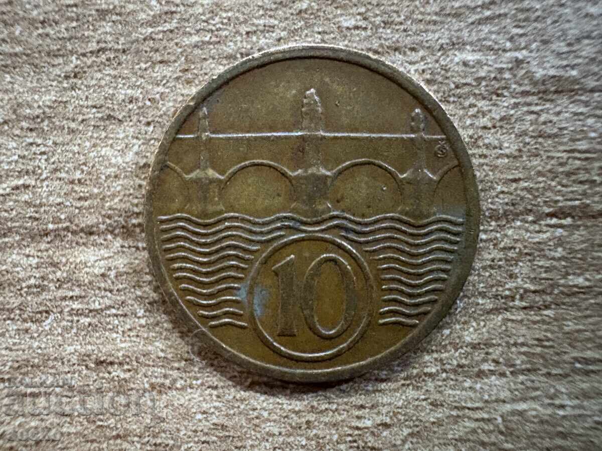 Τσεχοσλοβακία - 10 χέλερ (1937) Τσεχοσλοβακία - 10 χέλερ (1937)