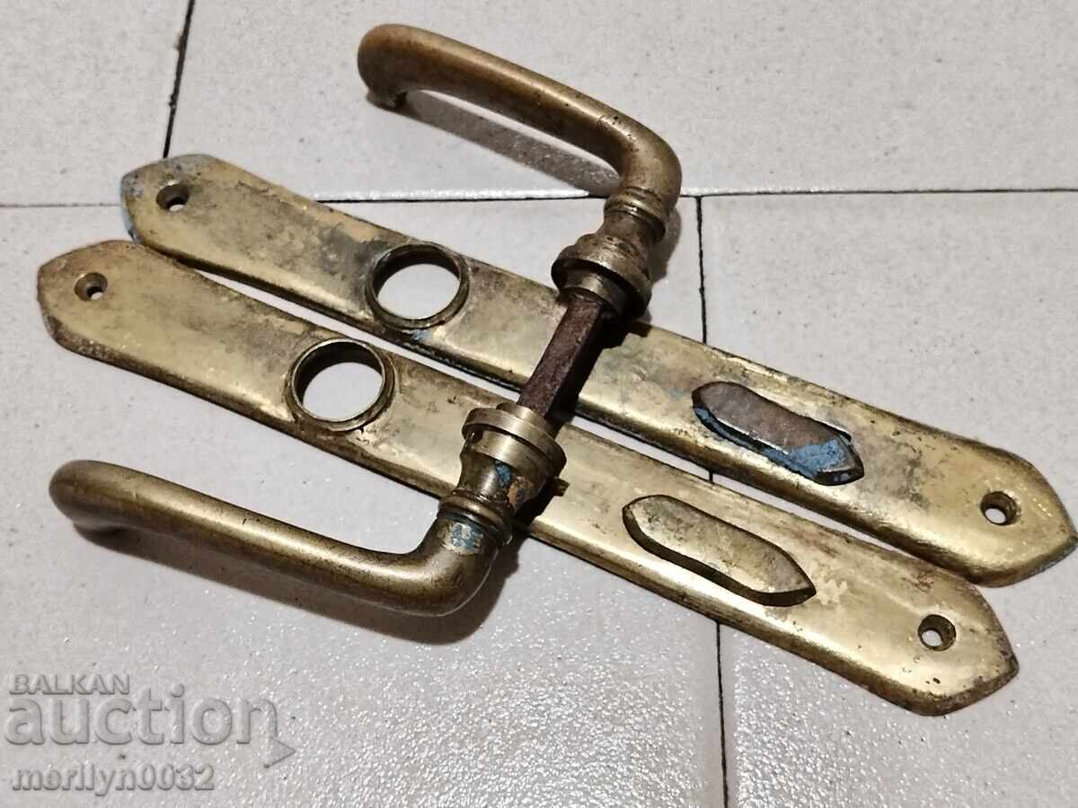 Παλιά κλειδαριά, μπρούτζινα εξαρτήματα, Βασίλειο της Βουλγαρίας Παλιά κλειδαριά, μπρούτζινα εξαρτήματα, Βασίλειο της Βουλγαρίας