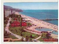 Card Bulgaria Varna Nisipuri de aur Vedere generală 1*