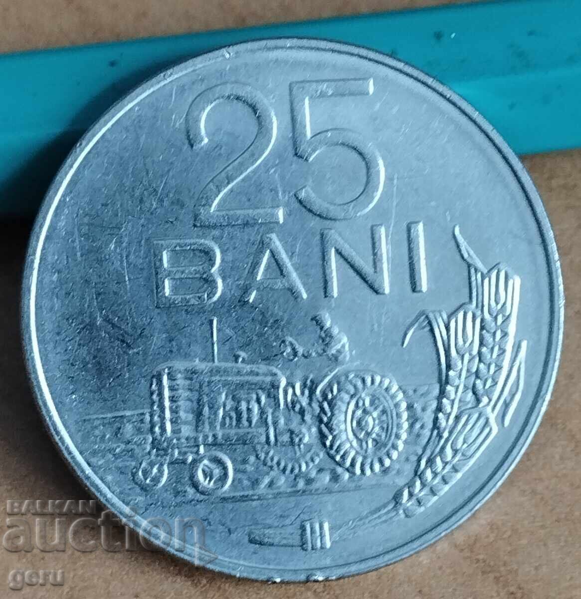 România 25 bani 1966 j83 România 25 bani 1966 j83