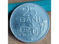 Румъния 25 бани 1966                            j83