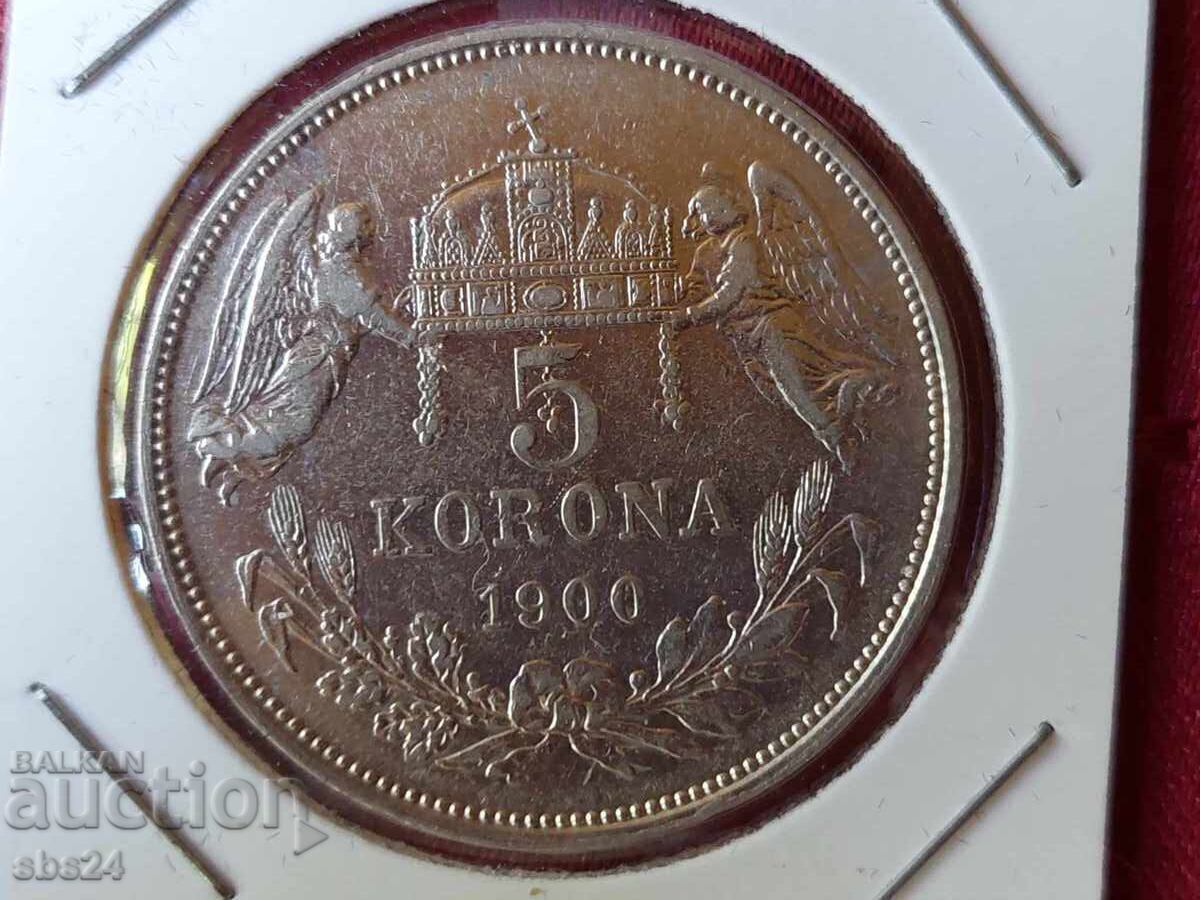 5 Κορώνα 1900 Αυστρο - Ουγγαρία 5 Κορώνα 1900 Αυστρο - Ουγγαρία